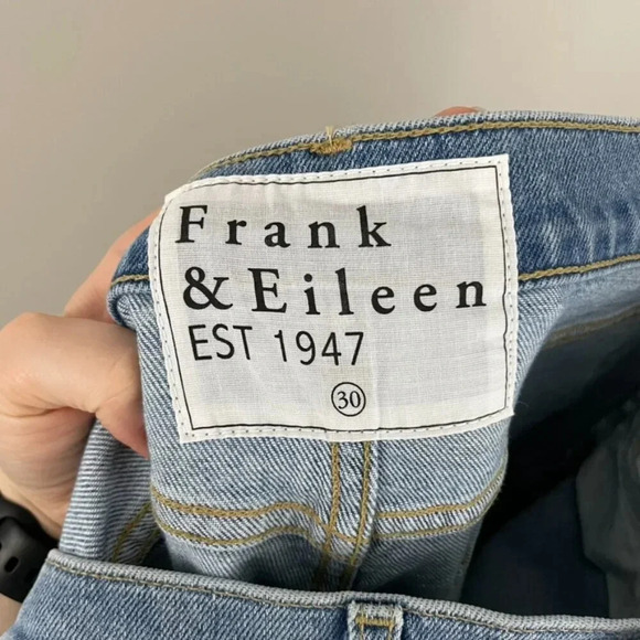 Frank & Eileen Monaghan 1990 Wash Italian Vintage Denim Jeans Size 30 - Picture 3 of 7